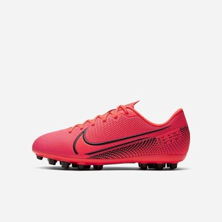 Ghete Fotbal Nike Jr. Mercurial Vapor 13 Academy AG Artificial-Grass Fete Rosii Negrii | YVOE-03685